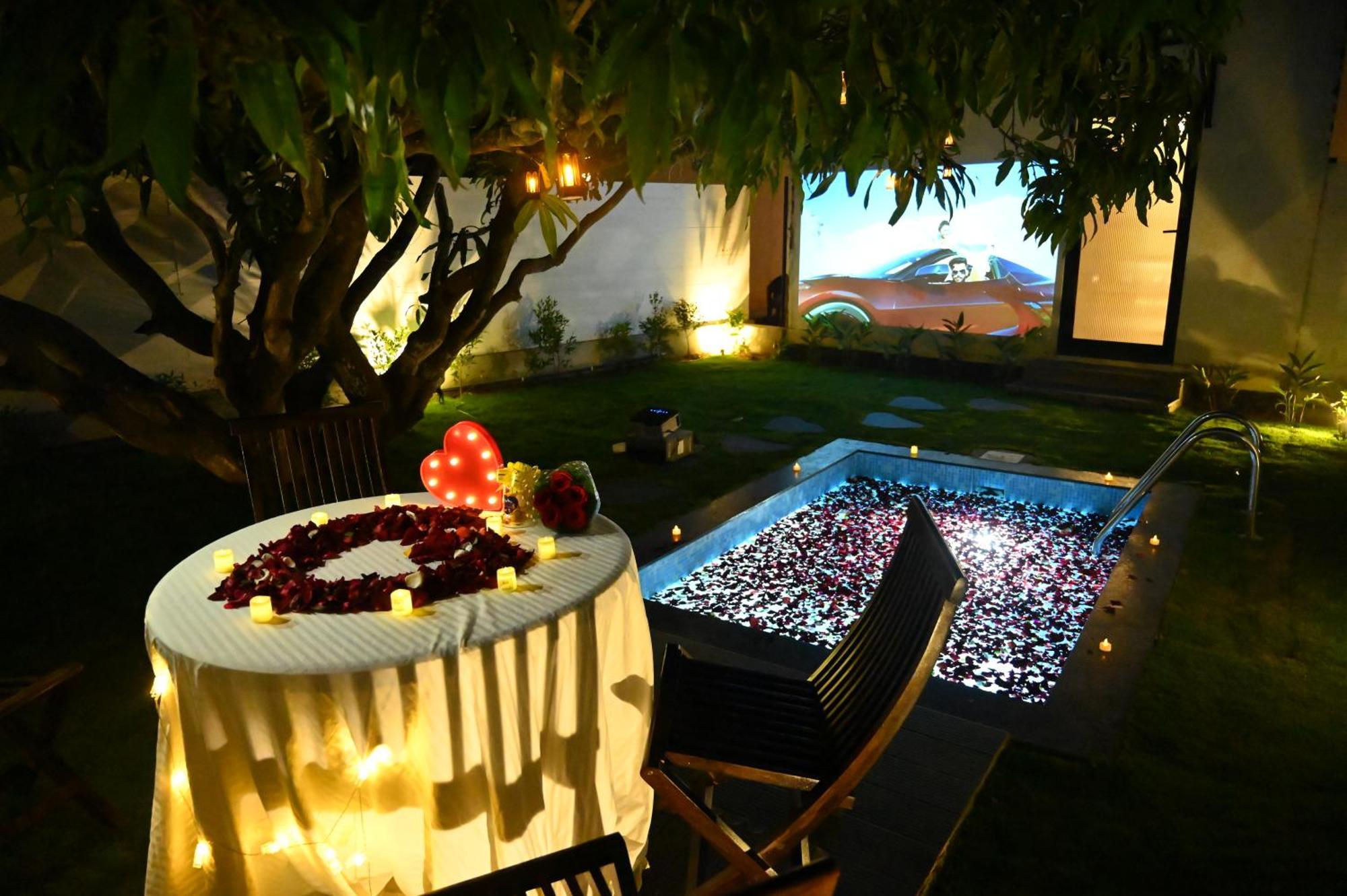 Aura Farms - Private Pool Cottages Rāmanagaram Exterior foto