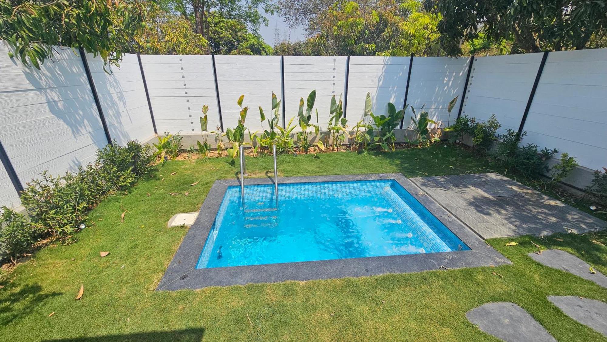 Aura Farms - Private Pool Cottages Rāmanagaram Exterior foto